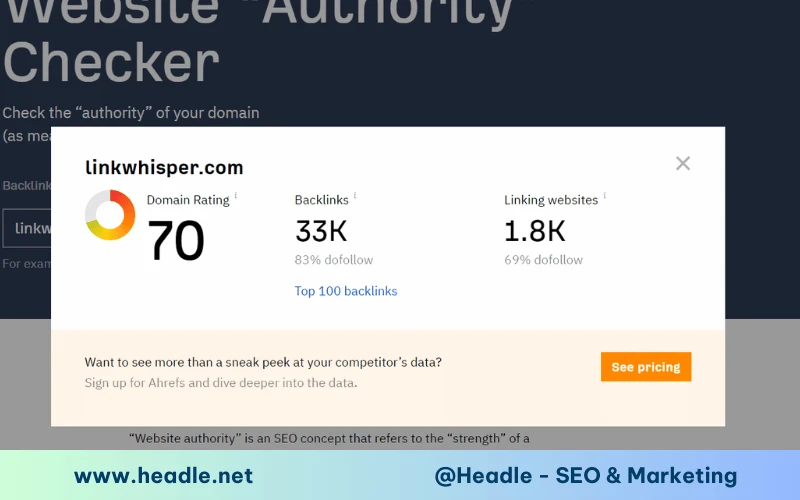 Domain Rating là gì? Chiến lược tăng điểm DR Ahrefs