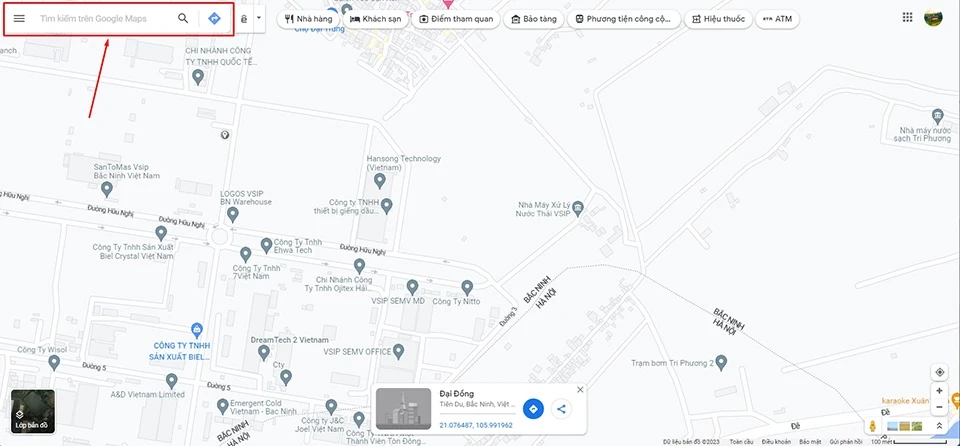 Cách thêm địa chỉ trên Google Map bằng máy tính