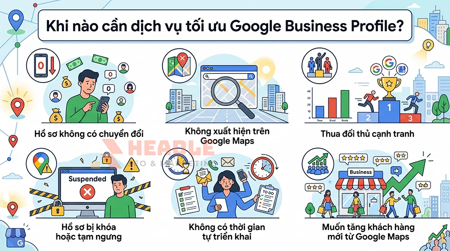 Dịch vụ tối ưu Google Map cho spa
