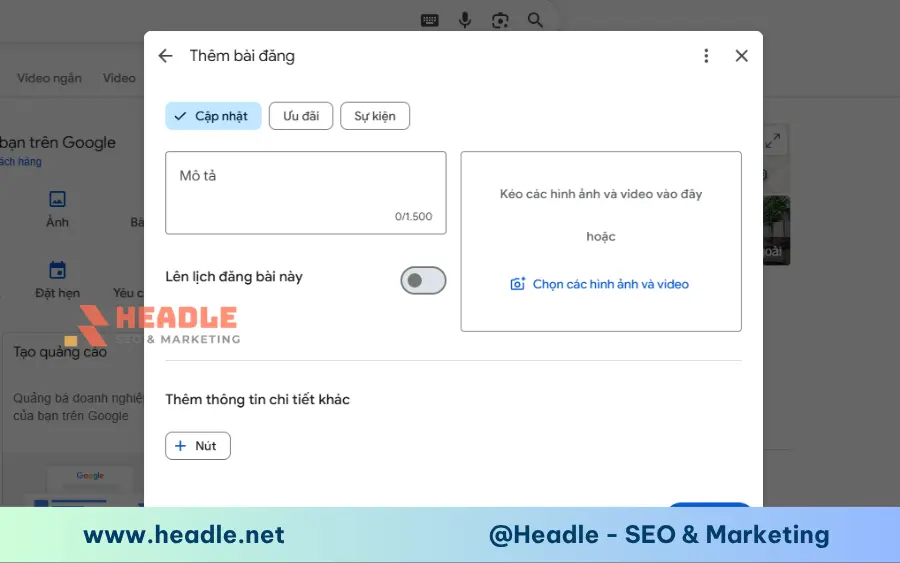 Cách đăng bài trên Google Map chuẩn SEO