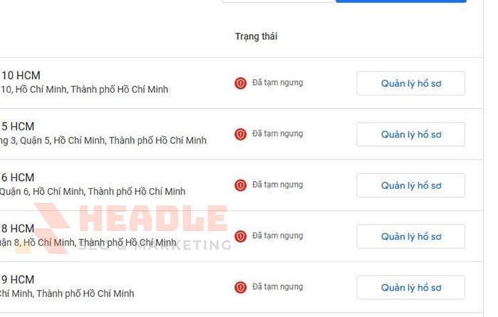 Dịch vụ kháng Google Map bị tạm ngưng