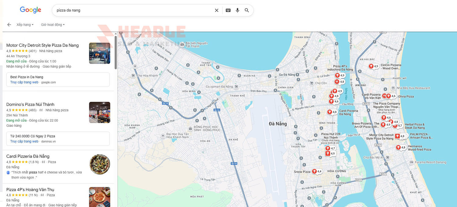 Dịch vụ SEO Google Map chuyên nghiệp