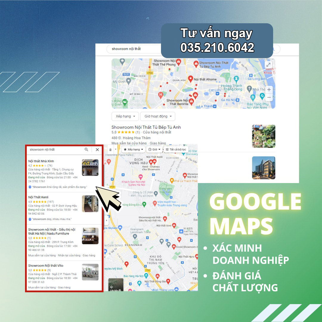 Dịch Vụ Google Maps Business Profile Cho Cá Nhân & Doanh Nghiệp