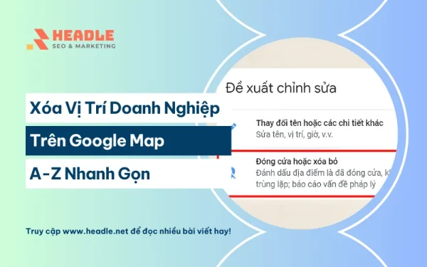 Cách xoá vị trí doanh nghiệp trên Google Map