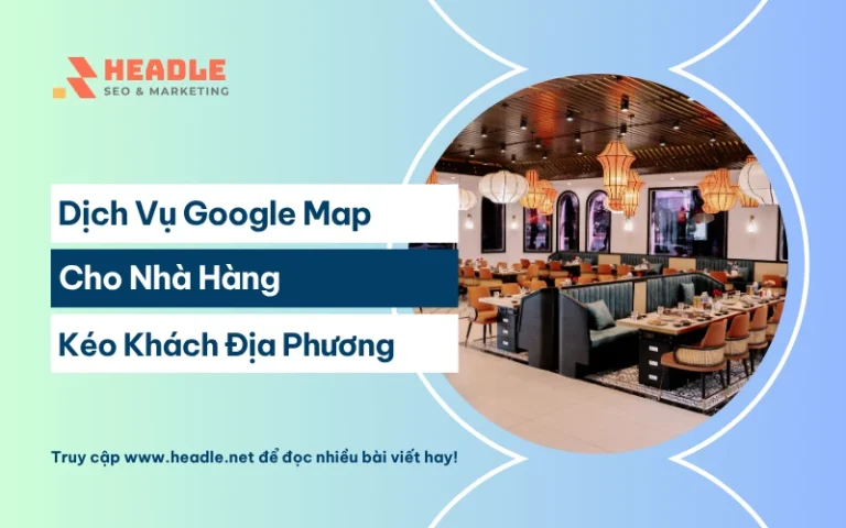 Dịch vụ Google Map cho nhà hàng